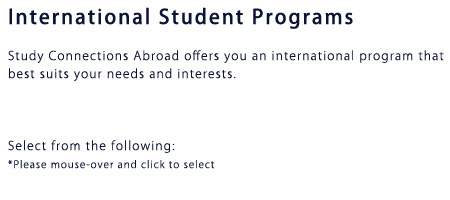 International Student Programs text