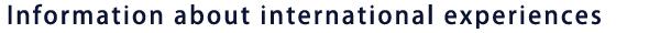 title international experiences